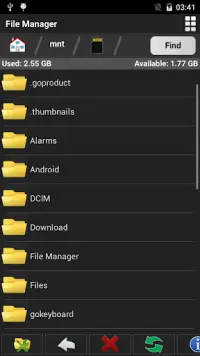 File Manager Screen Shot 0