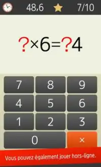 Table de multiplication (Mathématiques) Screen Shot 3