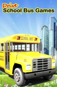 Drive School Bus Games Screen Shot 0