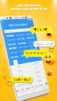 Bàn phím Emoji - Emojis , GIFs Screen Shot 2