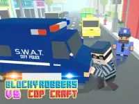 Blocky Robbers VS Cop Craft 3D Screen Shot 5