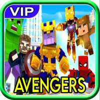 Mod Avengers Superheroes Craft Addon for Minecraft