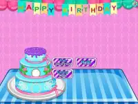 tort urodzinowy - gry gotowanie Screen Shot 0