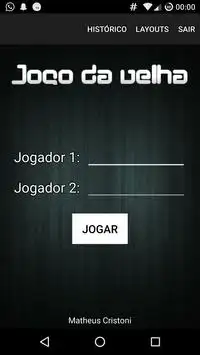 Jogo da Velha - Multiplayer Screen Shot 0