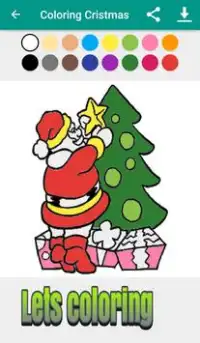 Christmas Coloring pages 2018 free Screen Shot 0