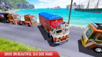 Real Cargo Truck Driving Games Screen Shot 1