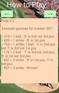 Baseball-Bingo Screen Shot 5