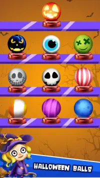 Halloween Ball Balancing Adventure Screen Shot 3