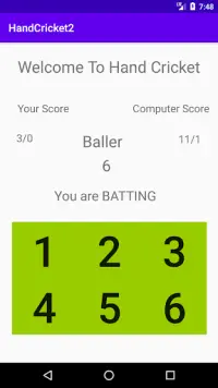 Hand Cricket Screen Shot 5