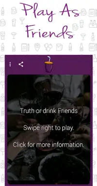 Truth or Drink - Deep Questions Over Some Drinks Screen Shot 2