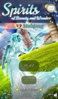 Mahjong Belleza y La Maravilla Screen Shot 0
