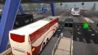 سائق المدينة لعبة محاكاة حافلة Screen Shot 1
