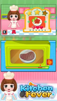 ベラの台所の熱 - シミュレートされた料理ゲーム Screen Shot 2