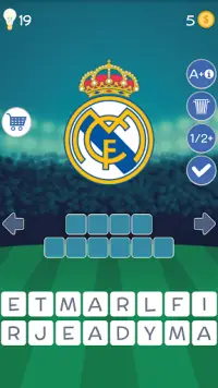 Piłka nożna Logo Quiz Screen Shot 1
