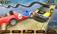 कार्गो ट्रक ड्राइवर गेम्स: असंभव ड्राइविंग ट्रैक Screen Shot 0