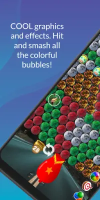 bubble Shooter 2021 - Offline Bubble Shooter games Screen Shot 3