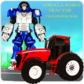 Gorilla Robot Tractor Ubah game pertarungan