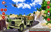 Esercito Truck Truck Driver: Giochi militari 2019 Screen Shot 5