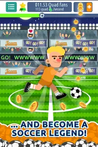 Legend Soccer Clicker - Be The Next Football Star! Screen Shot 1