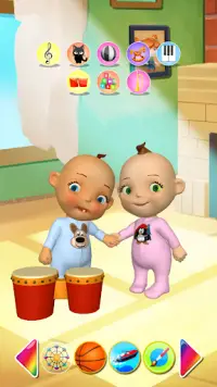 Talking Baby Twins Newborn Pro Screen Shot 0