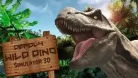 Deadly Wild Dino Simulator 3d Screen Shot 8