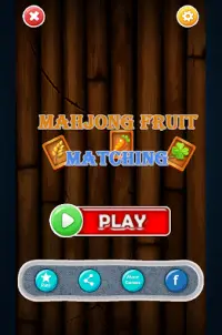 Mahjong Fruit Matching Screen Shot 1