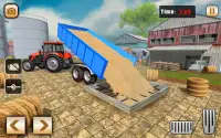 Real Tractor Drive Cargo 3D: New tractor game 2020 Screen Shot 4
