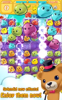 Jelly Jelly Crush - In the sky Screen Shot 9