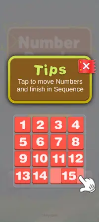 Number Puzzle - Slide Puzzle Screen Shot 5