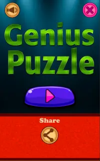 Genius Puzzle Screen Shot 0
