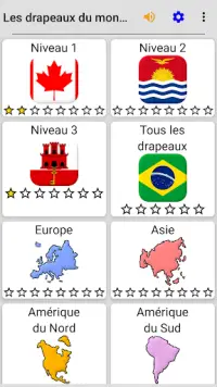 Drapeaux nationaux de tous les pays du monde: Quiz Screen Shot 3