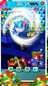 Bubble Shooter Saga Witch POP Screen Shot 1