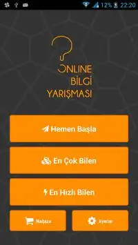 Online Bilgi Yarışması Screen Shot 7