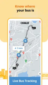Chalo - Live Bus Tracking App Screen Shot 1