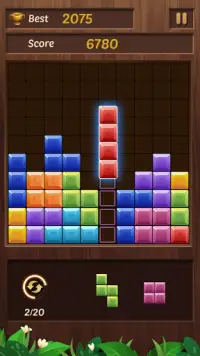 Blok Puzzle: Game Puzzle Gratis Screen Shot 1