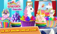 Unicorn Cupcakes Cooking Game - Pony Rainbow Chef Screen Shot 0