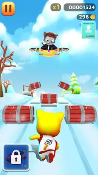 Pet runner - Cat run games Screen Shot 7