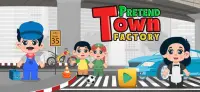 Pretend Town Factory: Car Garage Workshop Screen Shot 4