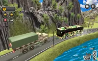 Army bus games 3d Army driving Screen Shot 2