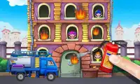 Teddy Bear Fireman - Hero Game Screen Shot 1