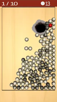भूलभुलैया - एक छेद में रोल गेंदें Screen Shot 1