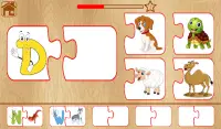 Animal Matching Puzzle for Kids-Name,Food,Home,Mom Screen Shot 15