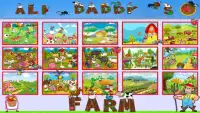 Ali Daddy's Farm Kids - Puzzle App Game For Kids Screen Shot 6