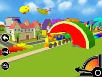3D Fun Learning Toy Train Game For Kids & Toddlers Screen Shot 1