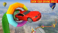 Mega Ramp Sky Car Stunts 2020- New Car Games 220 Screen Shot 5