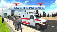 Subida de Ambulancia Sim 3D Screen Shot 1