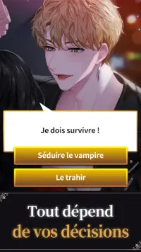 Blood Kiss : Romance vampire Screen Shot 1