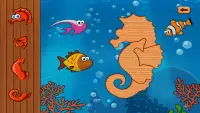ألغاز حيوانات البحر للأطفال Screen Shot 2