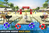 Flying Unicorn Racing: Free Horse Racing Games Screen Shot 8