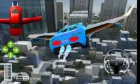 Flying Stunt racing car Screen Shot 4